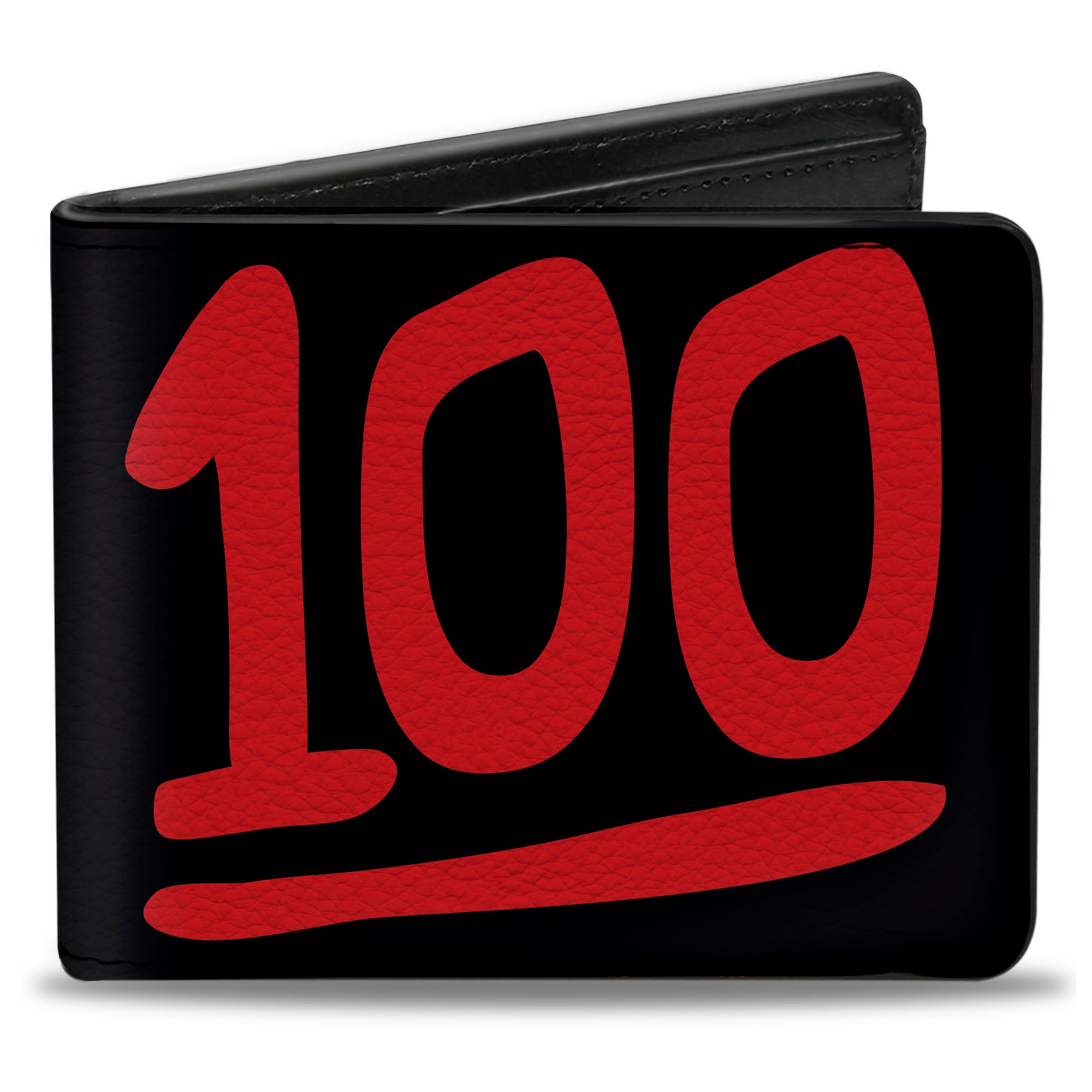 Bi-Fold Wallet - 100 Repeat Black Red Bi-Fold Wallets Buckle-Down