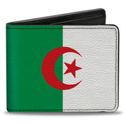 Bi-Fold Wallet - Algeria Flags Bi-Fold Wallets Buckle-Down