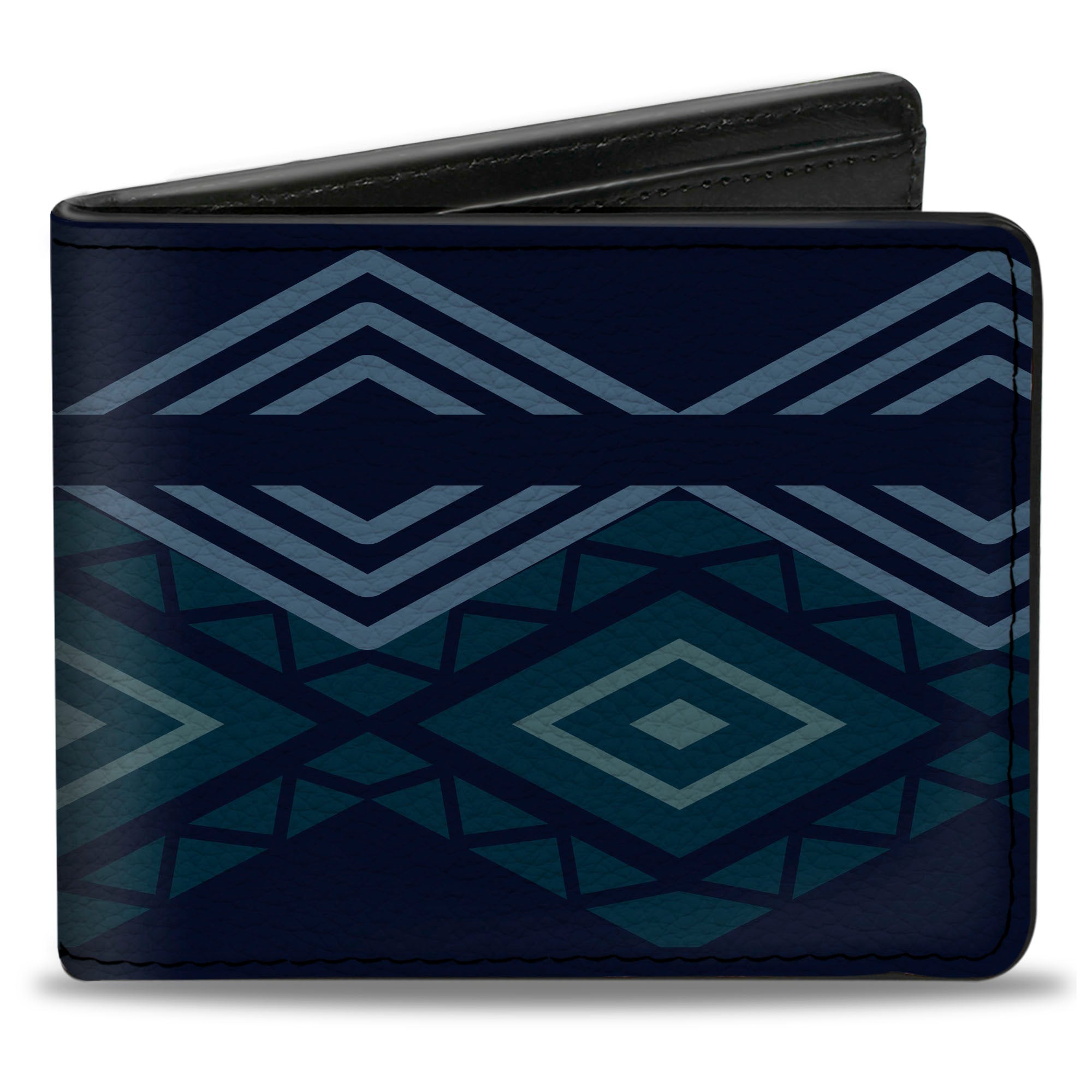 Bi-Fold Wallet - Aztec3 Blues Bi-Fold Wallets Buckle-Down