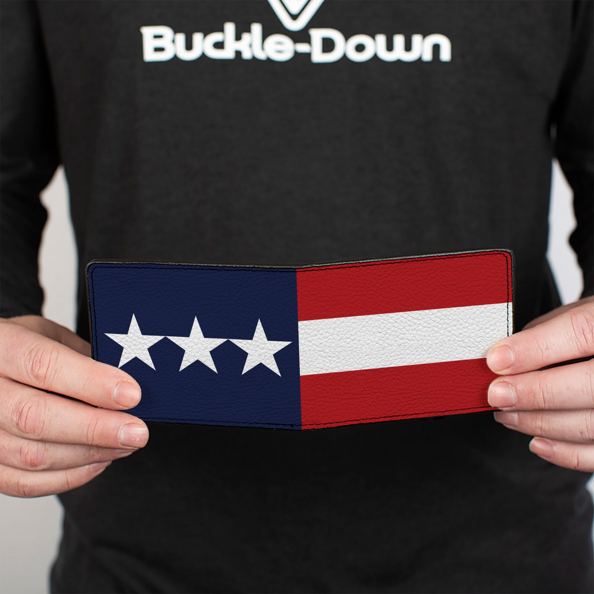 Bi-Fold Wallet - Americana Stars & Stripes Bi-Fold Wallets Buckle-Down