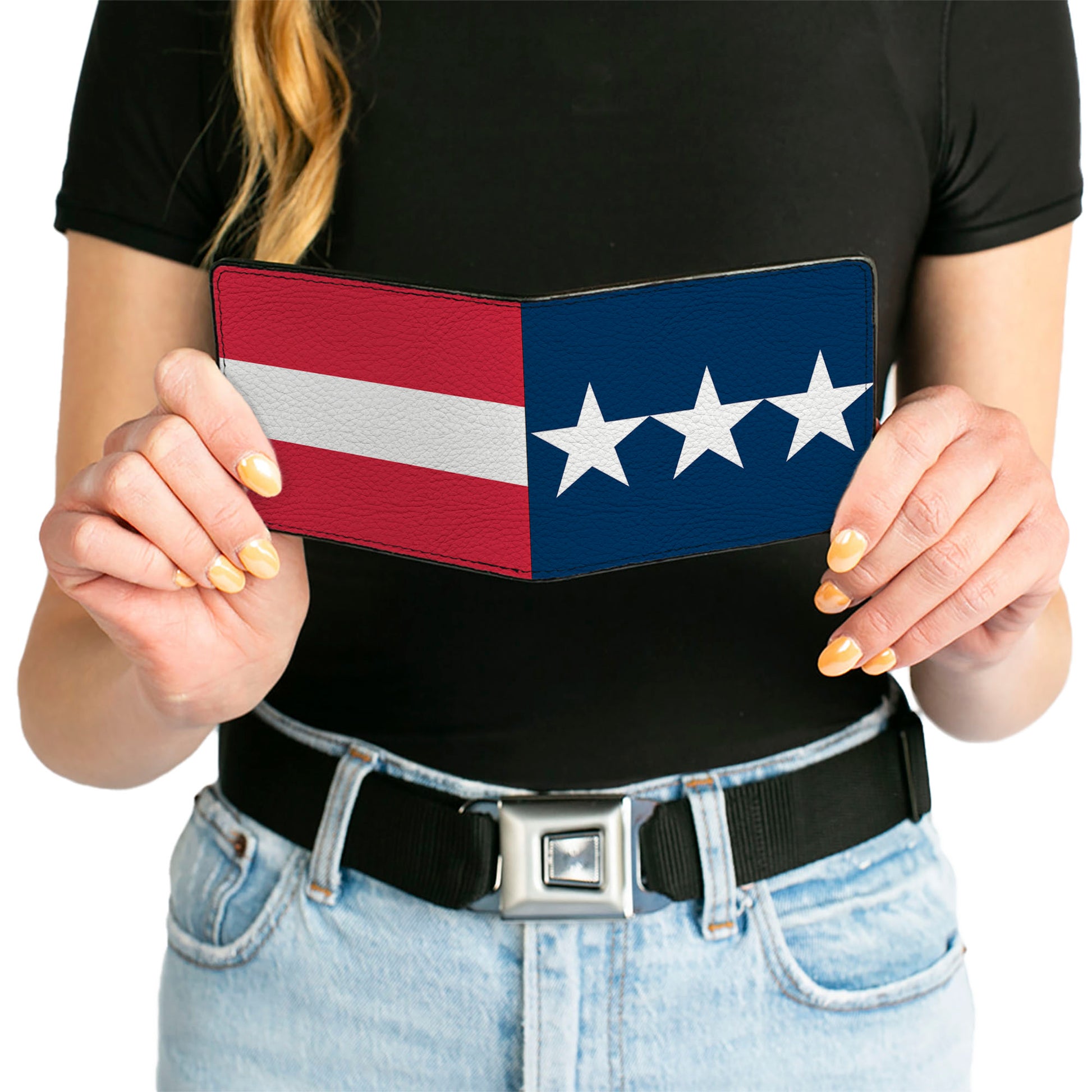 Bi-Fold Wallet - Americana Stars & Stripes Bi-Fold Wallets Buckle-Down