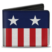 Bi-Fold Wallet - Americana Stars & Stripes2 Blue White Red White Bi-Fold Wallets Buckle-Down