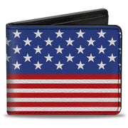 Bi-Fold Wallet - Americana Stars & Stripes3 Red White Blue Bi-Fold Wallets Buckle-Down