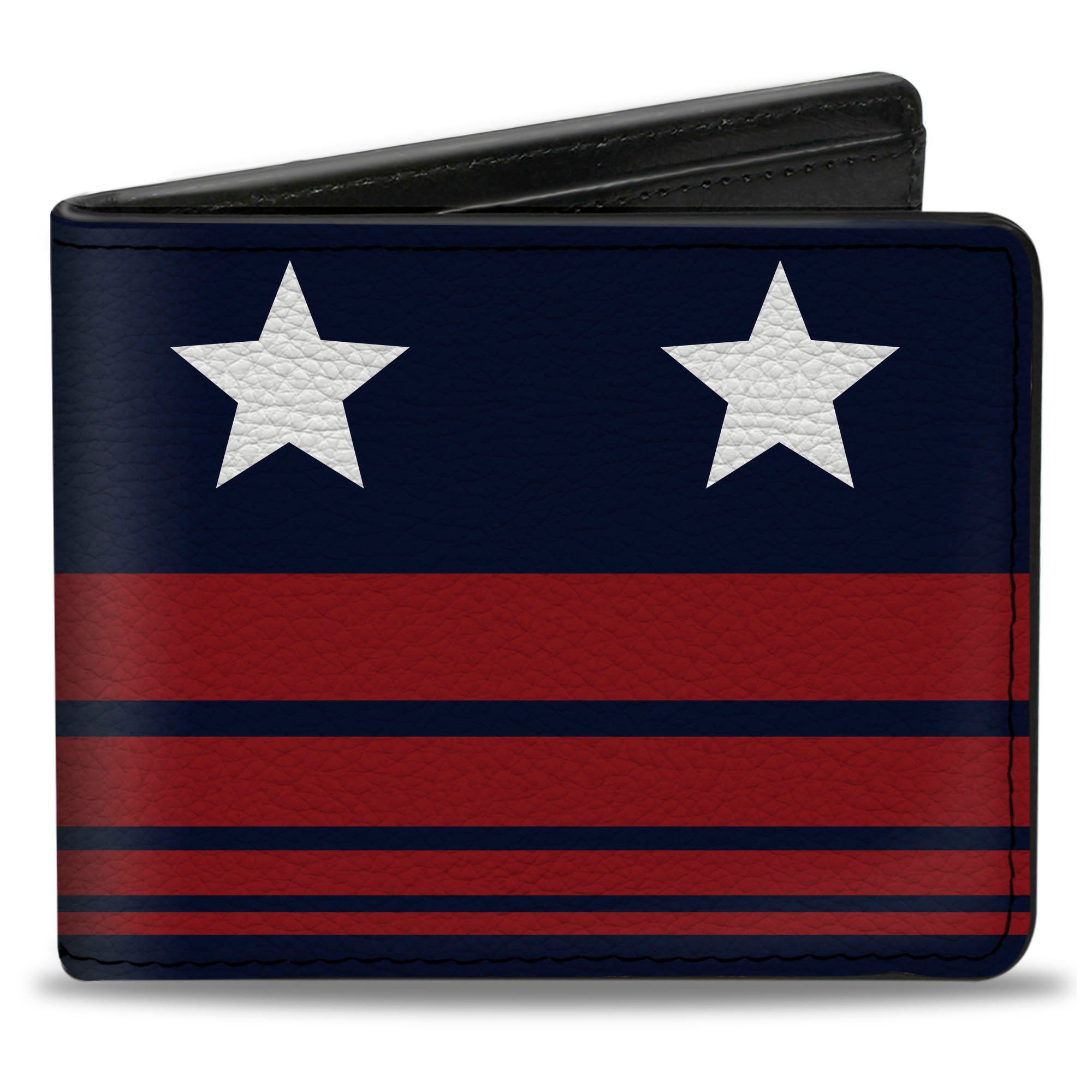 Bi-Fold Wallet - Americana Stars & Stripes4 Blue White Red Bi-Fold Wallets Buckle-Down