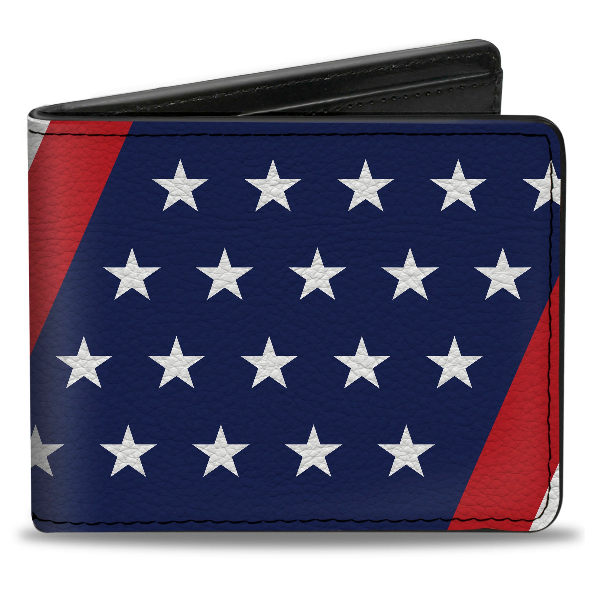 Bi-Fold Wallet - American Flag Diagonal Bi-Fold Wallets Buckle-Down