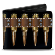Bi-Fold Wallet - Printed Bullets Pattern Bi-Fold Wallets Buckle-Down