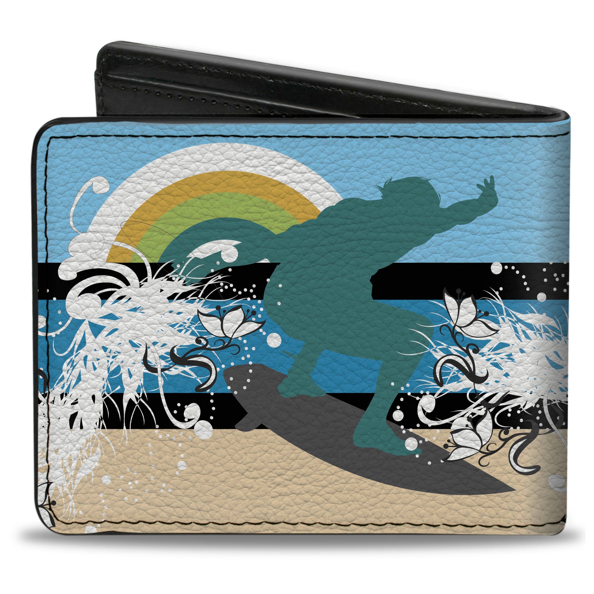 Bi-Fold Wallet - Beach Scene 1 Bi-Fold Wallets Buckle-Down