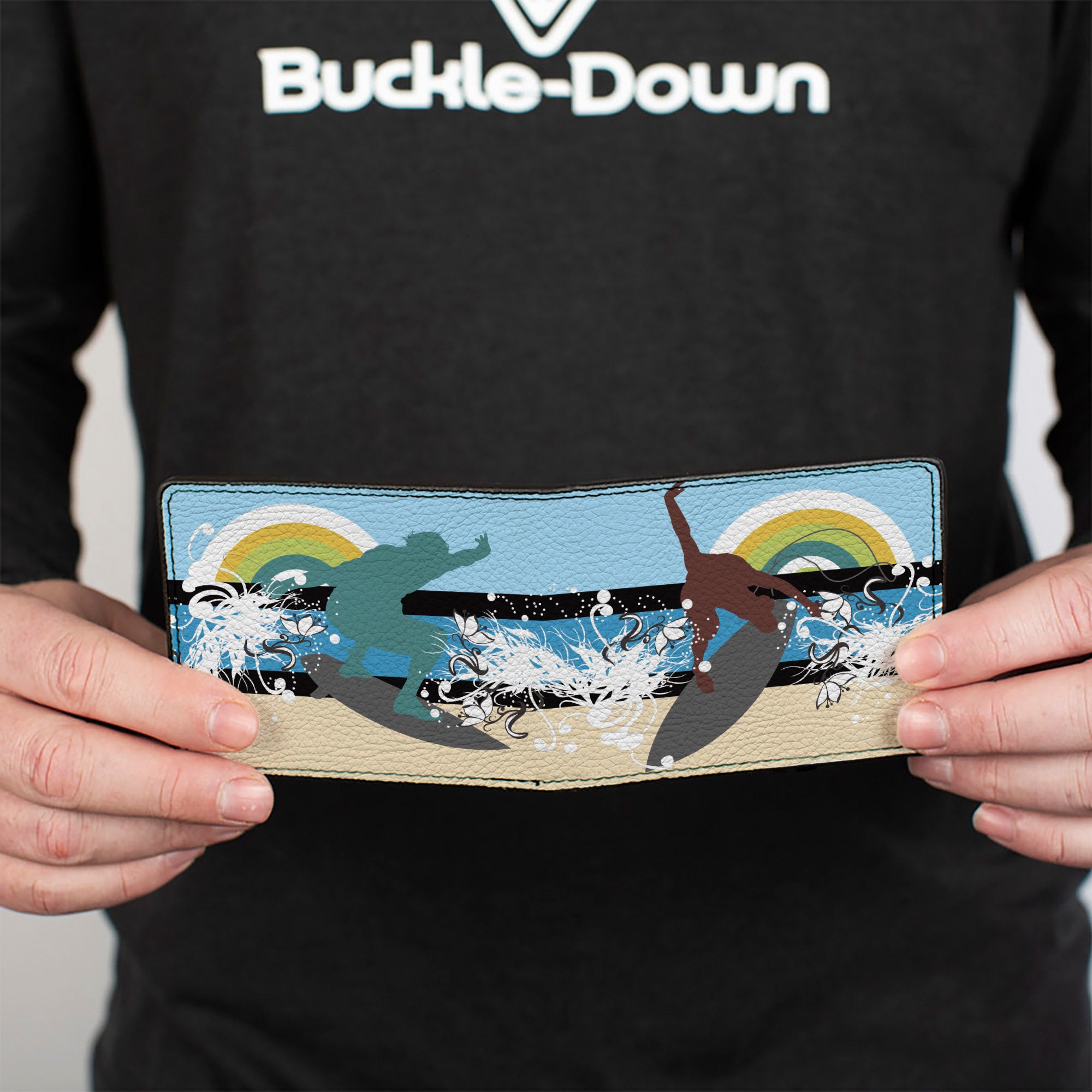 Bi-Fold Wallet - Beach Scene 1 Bi-Fold Wallets Buckle-Down