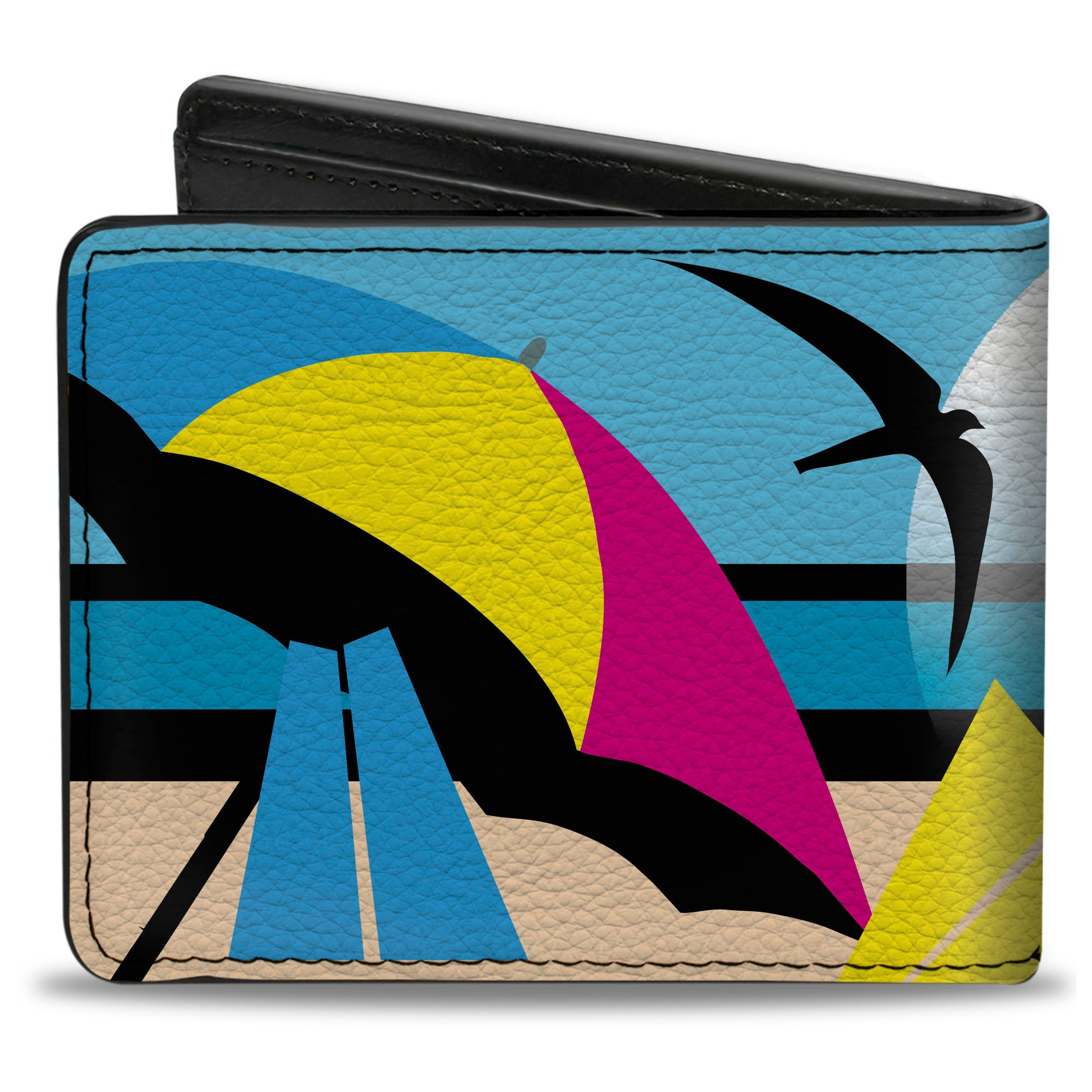 Bi-Fold Wallet - Beach Scene 2 Bi-Fold Wallets Buckle-Down