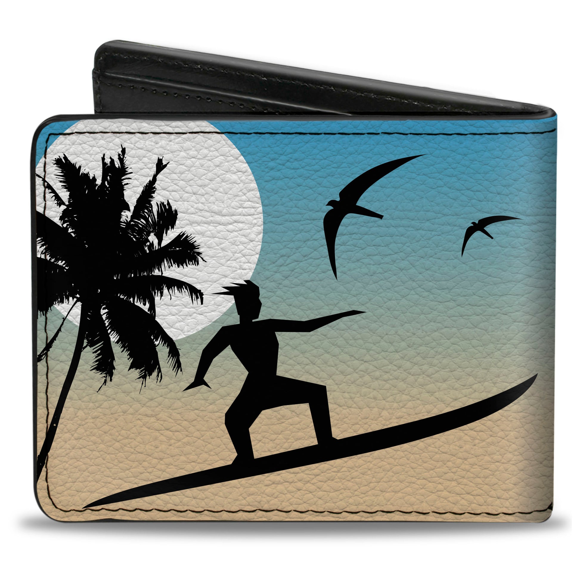 Bi-Fold Wallet - Beach Surfer Bi-Fold Wallets Buckle-Down