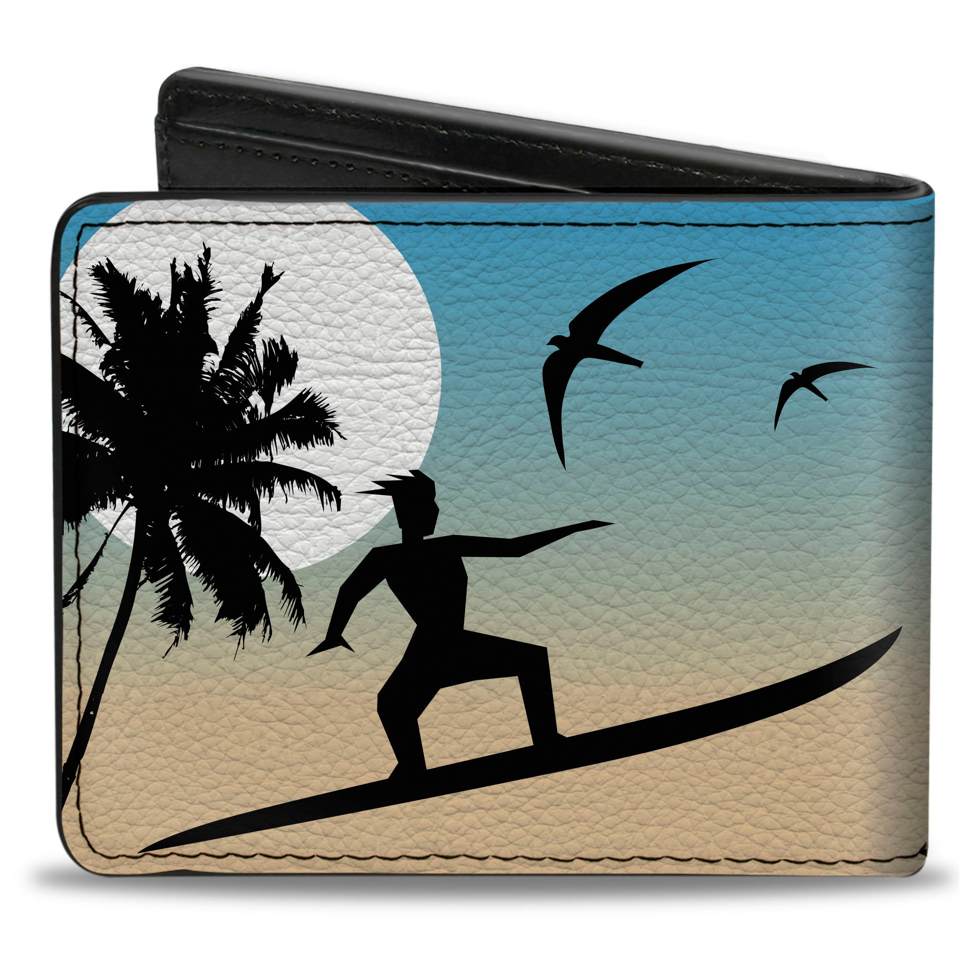 Bi-Fold Wallet - Beach Surfer Bi-Fold Wallets Buckle-Down