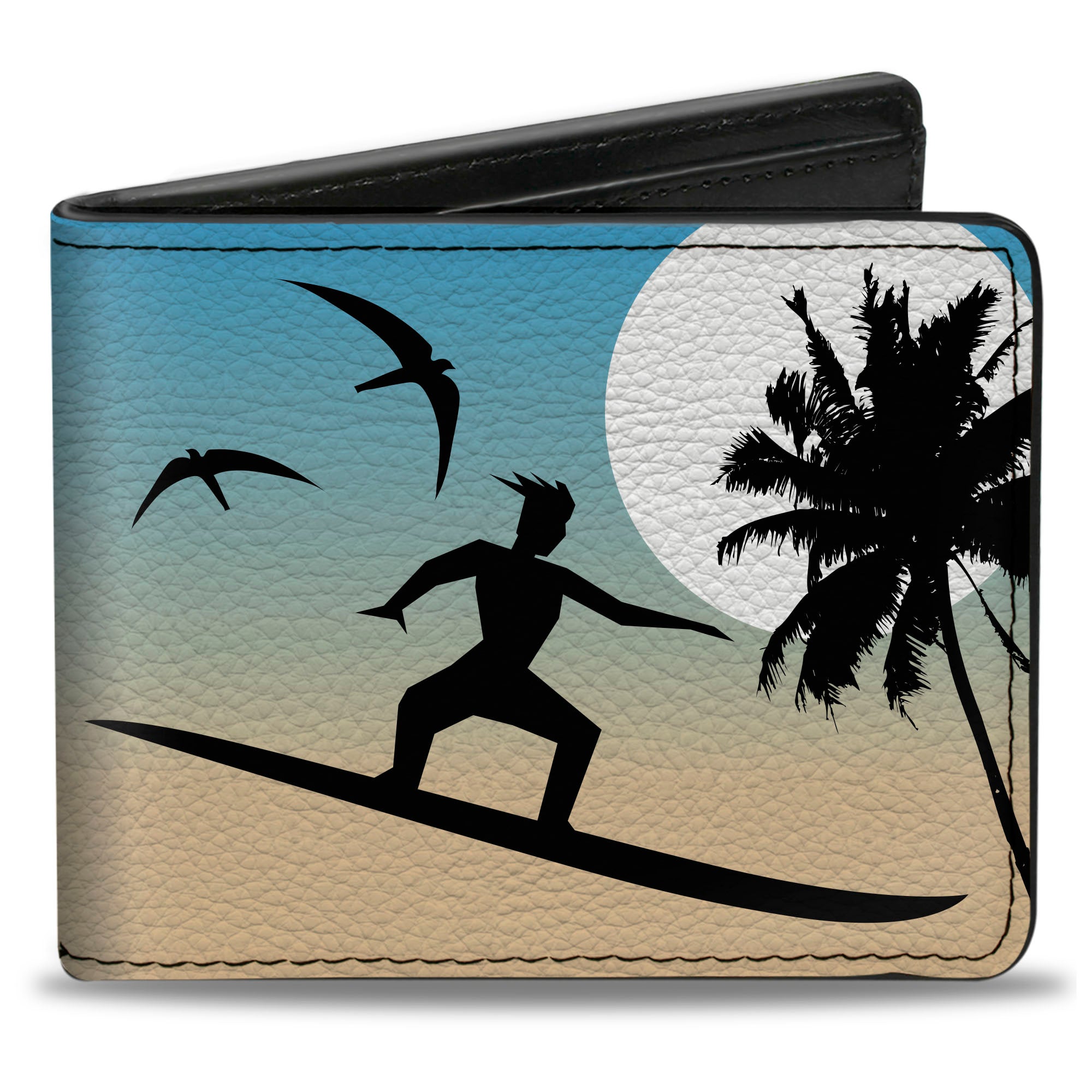 Bi-Fold Wallet - Beach Surfer Bi-Fold Wallets Buckle-Down