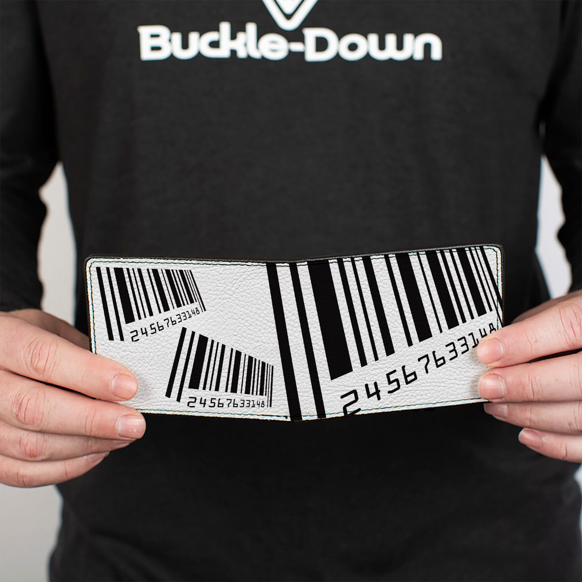 Bi-Fold Wallet - Barcode Bi-Fold Wallets Buckle-Down