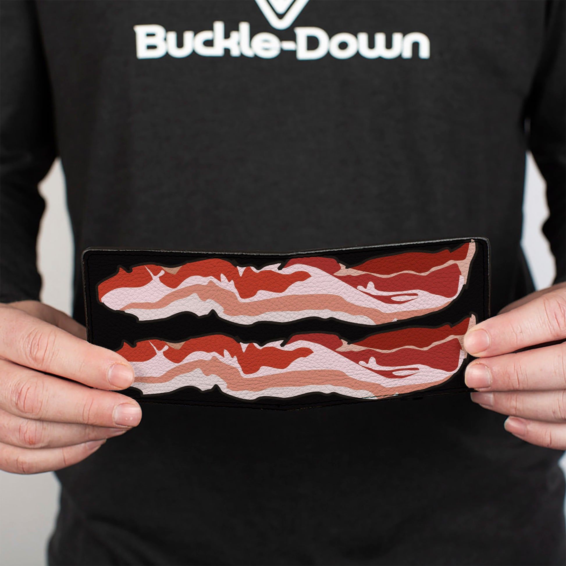 Bi-Fold Wallet - Bacon Bi-Fold Wallets Buckle-Down