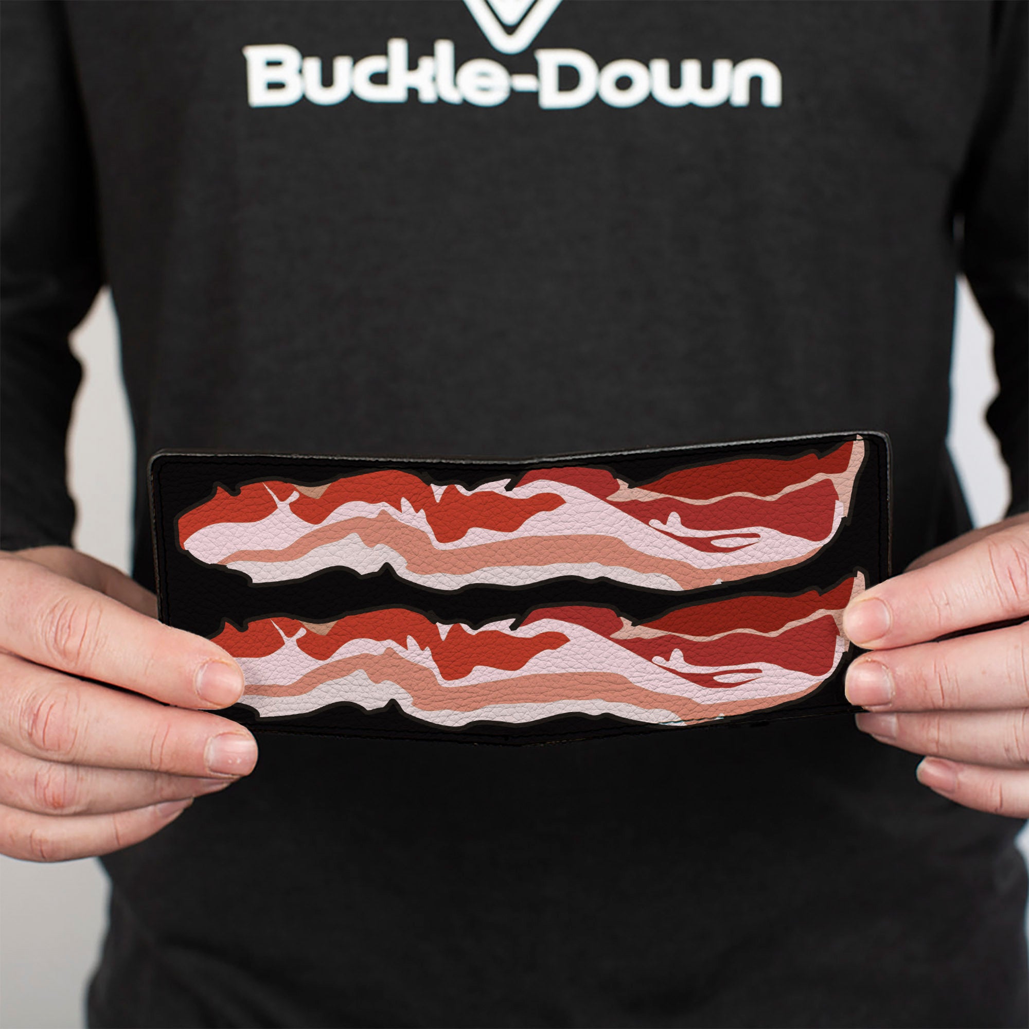 Bi-Fold Wallet - Bacon Bi-Fold Wallets Buckle-Down