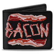 Bi-Fold Wallet - Bacon w Text2 Bi-Fold Wallets Buckle-Down