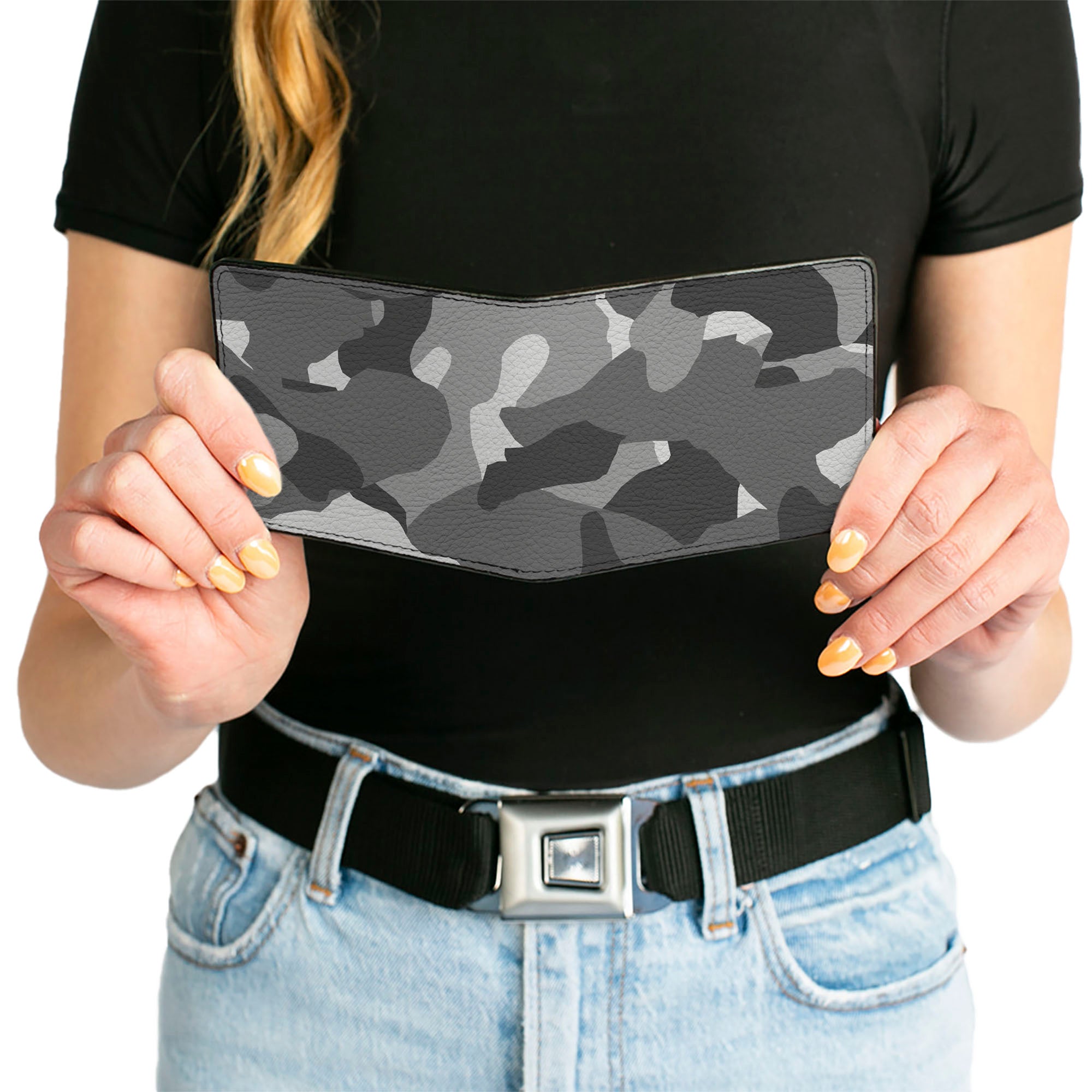 Bi-Fold Wallet - Camo White Bi-Fold Wallets Buckle-Down