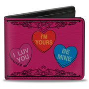 Bi-Fold Wallet - Candy Hearts Bi-Fold Wallets Buckle-Down