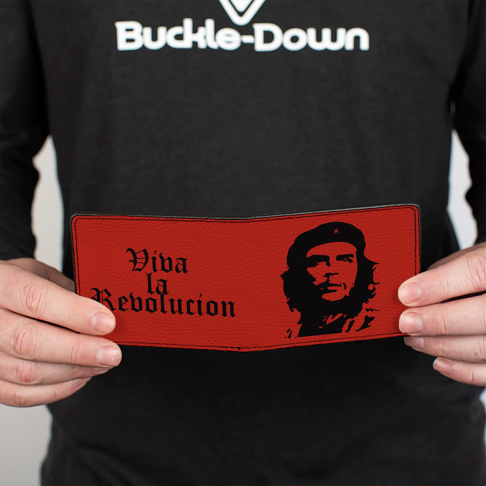 Bi-Fold Wallet - Che Red Black Bi-Fold Wallets Buckle-Down