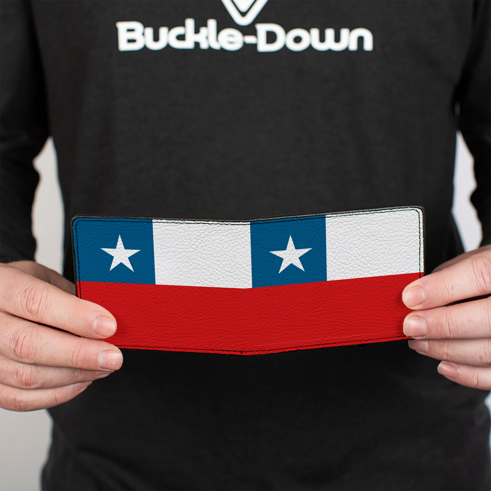 Bi-Fold Wallet - Chile Flags Bi-Fold Wallets Buckle-Down