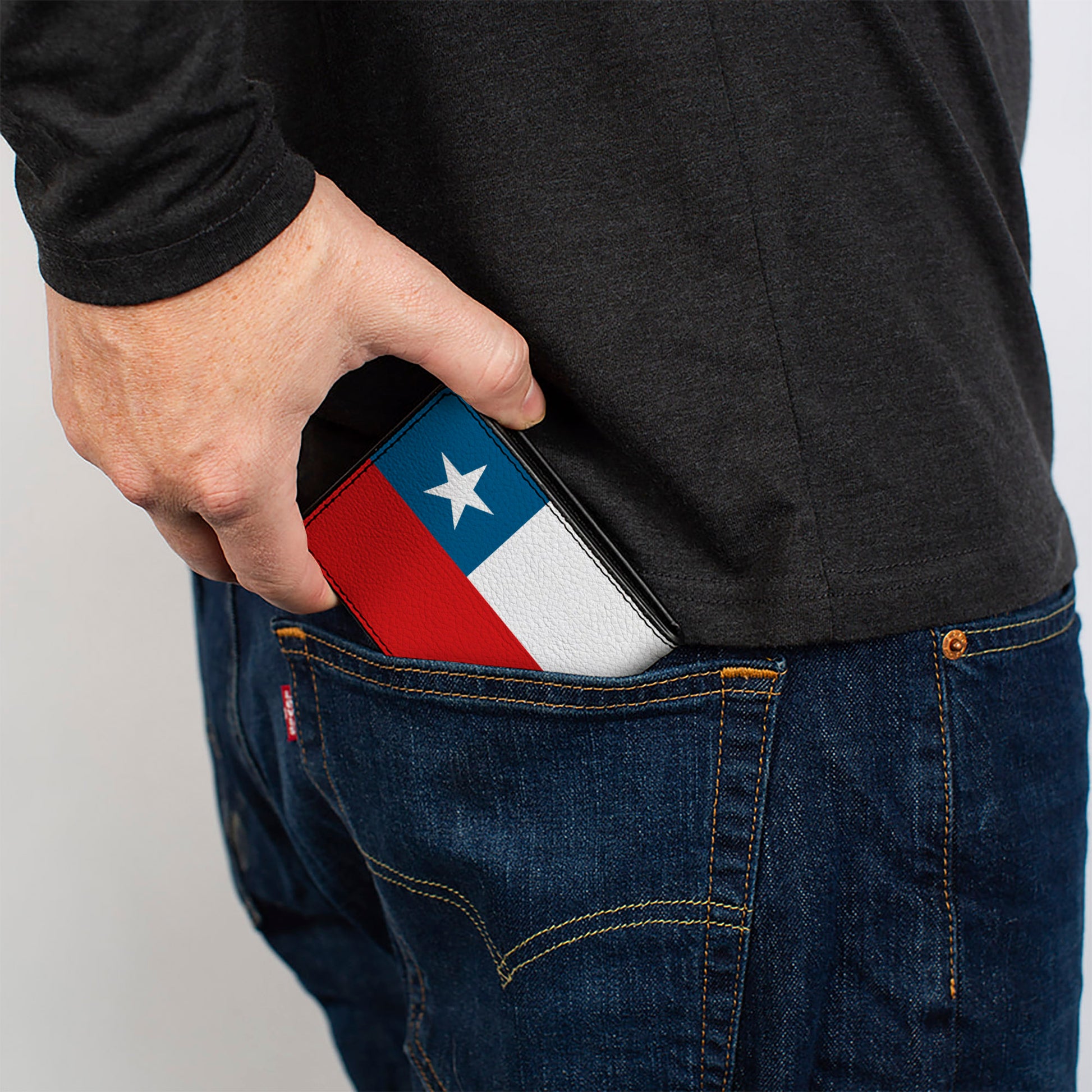 Bi-Fold Wallet - Chile Flags Bi-Fold Wallets Buckle-Down