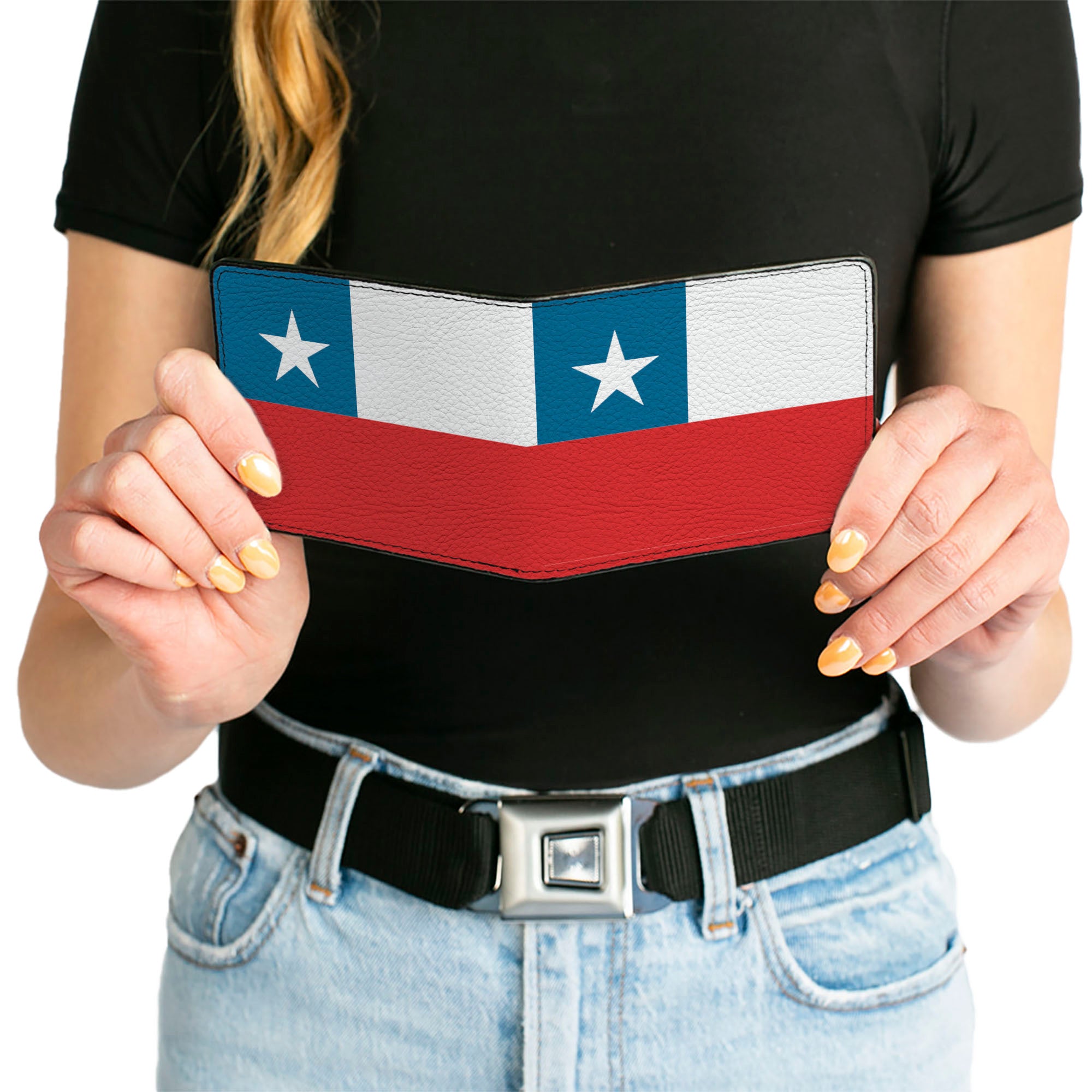 Bi-Fold Wallet - Chile Flags Bi-Fold Wallets Buckle-Down