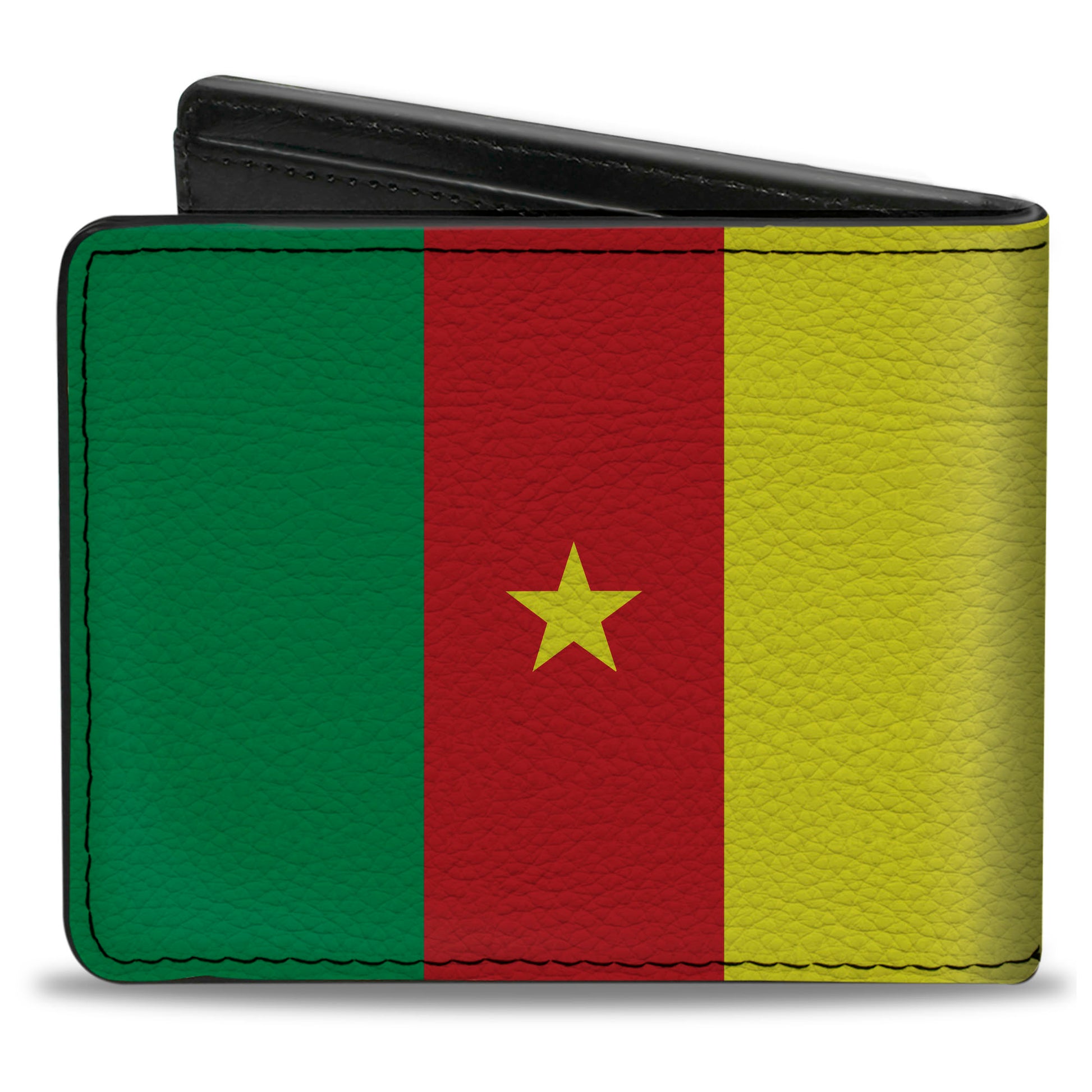 Bi-Fold Wallet - Cameroon Flags Bi-Fold Wallets Buckle-Down