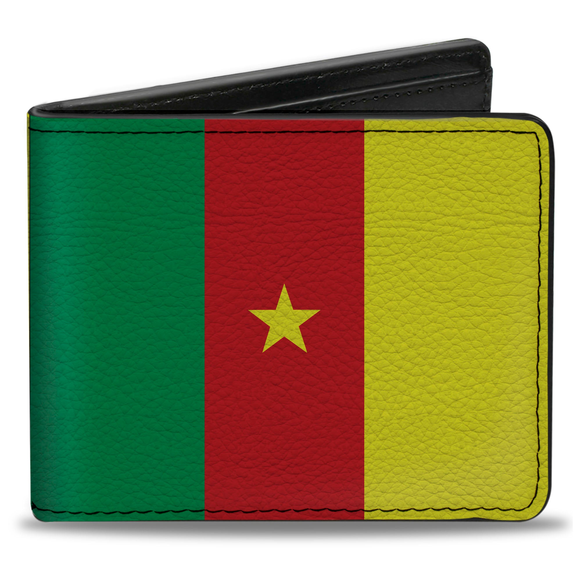Bi-Fold Wallet - Cameroon Flags Bi-Fold Wallets Buckle-Down