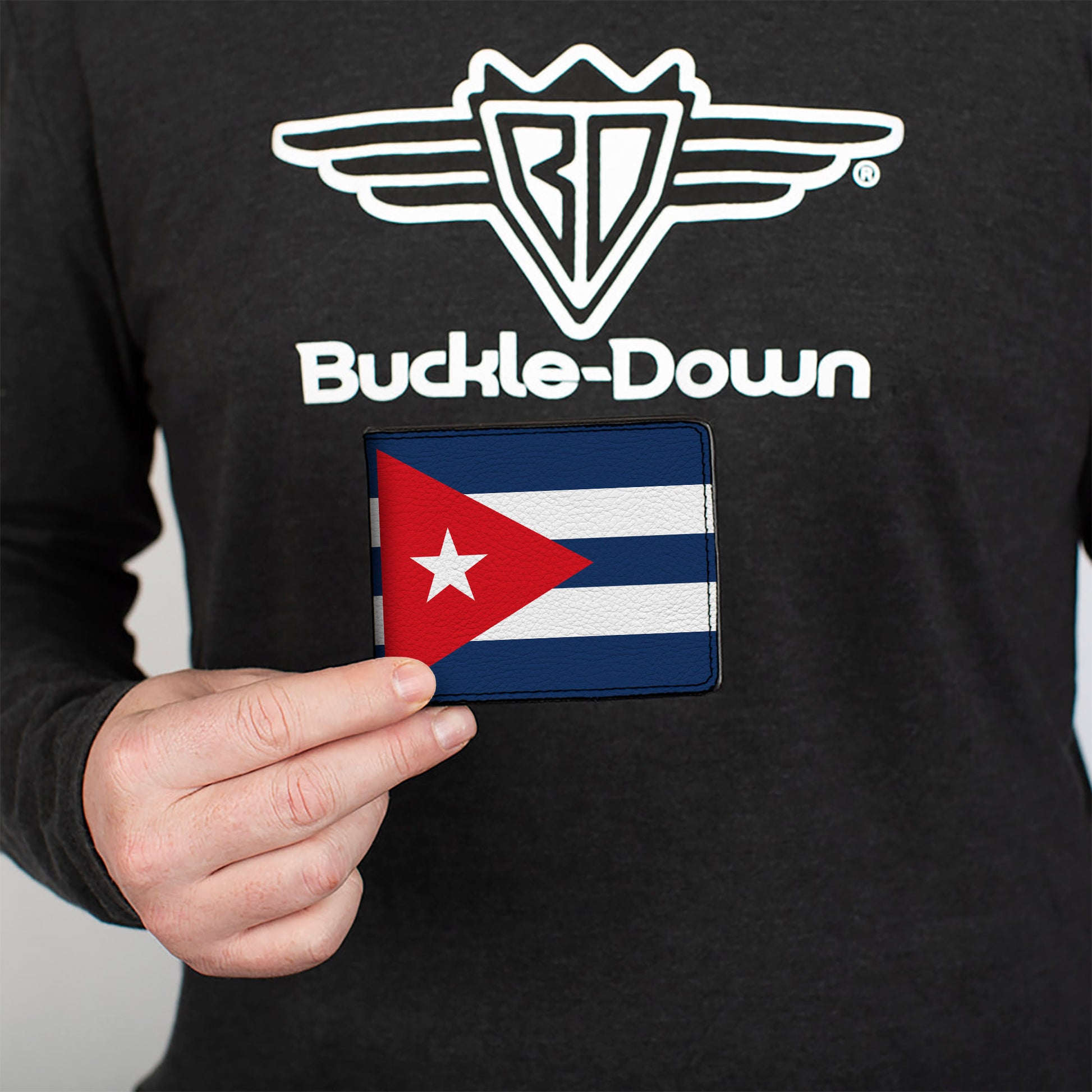 Bi-Fold Wallet - Cuba Flags Bi-Fold Wallets Buckle-Down