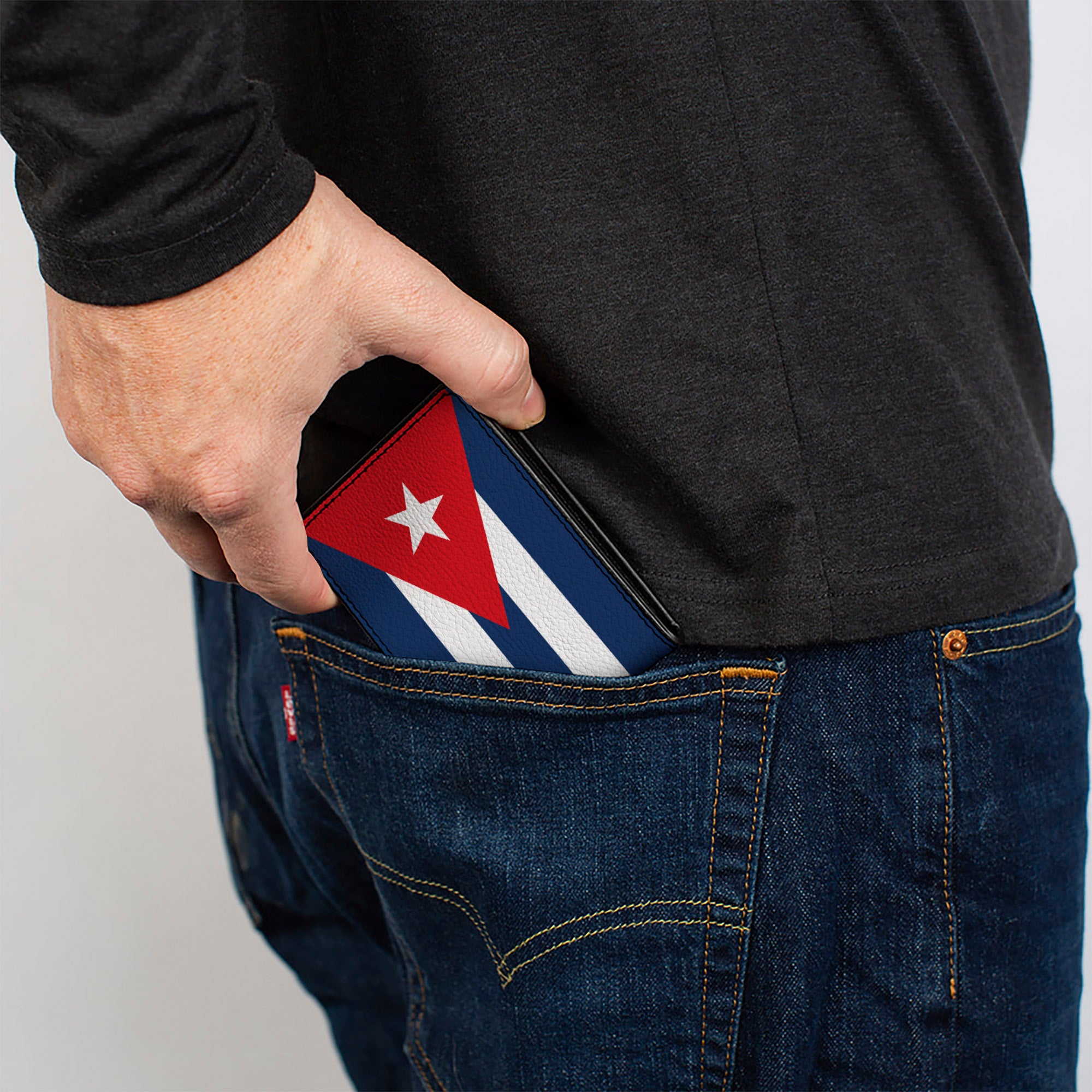 Bi-Fold Wallet - Cuba Flags Bi-Fold Wallets Buckle-Down
