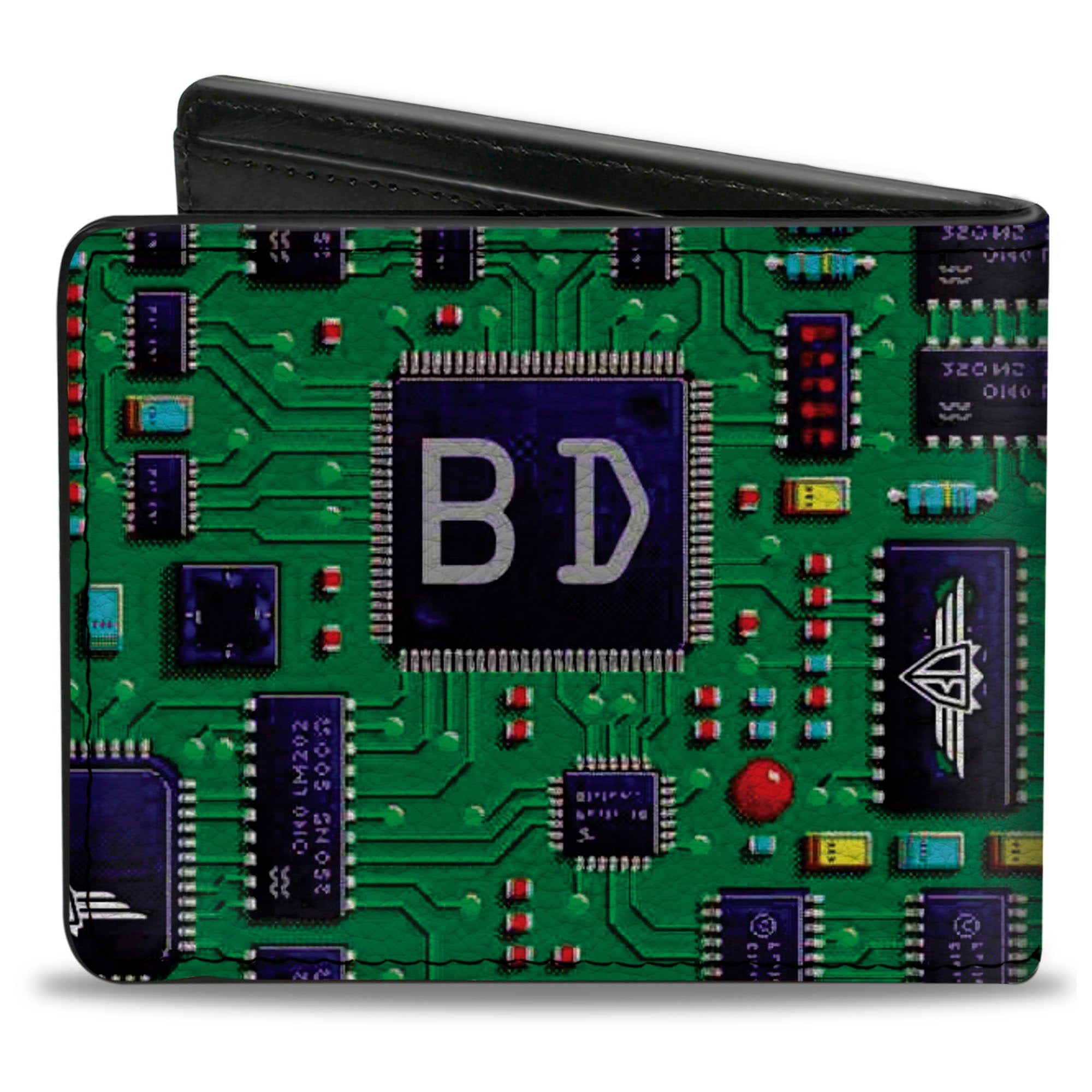 Bi-Fold Wallet - Circuit Board Bi-Fold Wallets Buckle-Down