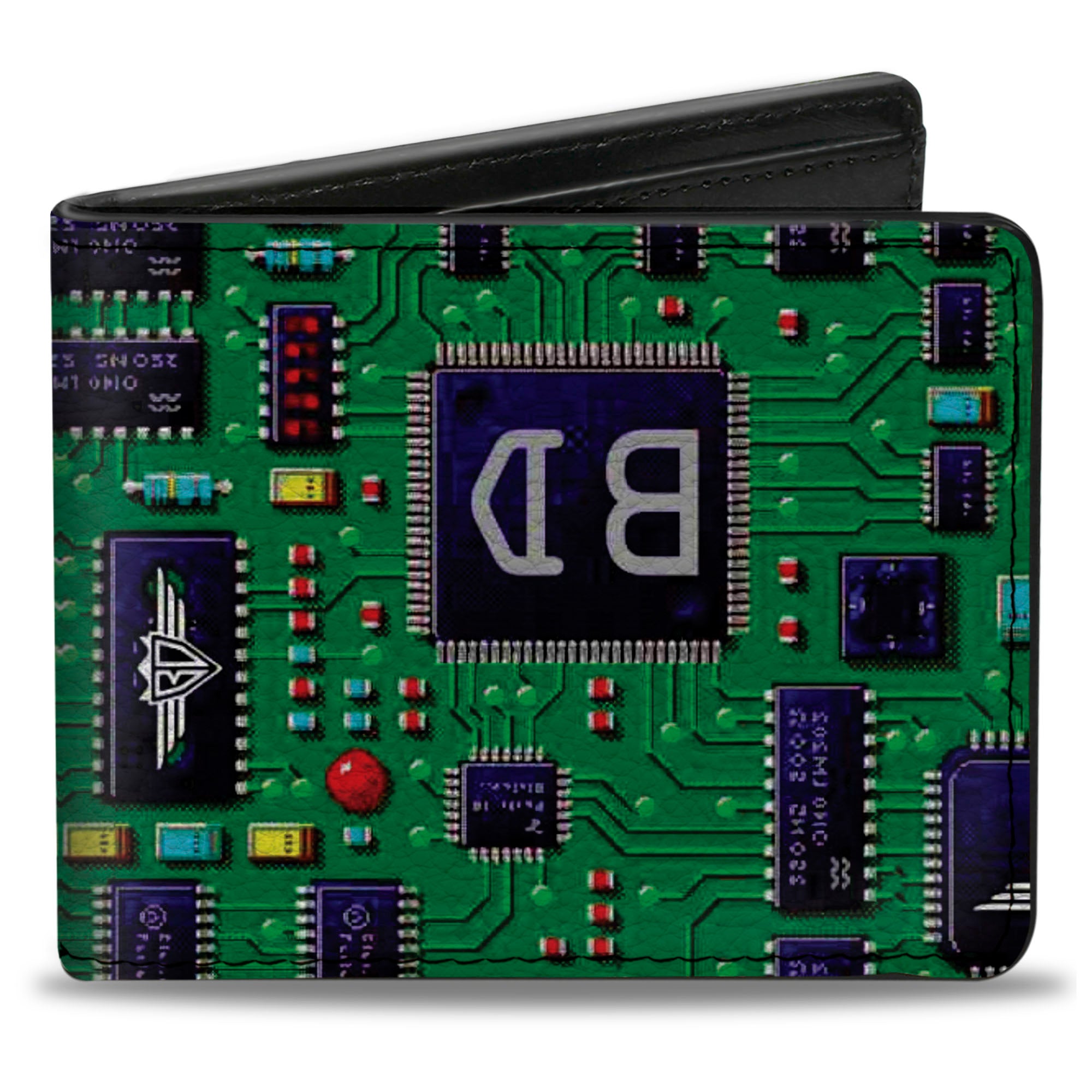 Bi-Fold Wallet - Circuit Board Bi-Fold Wallets Buckle-Down