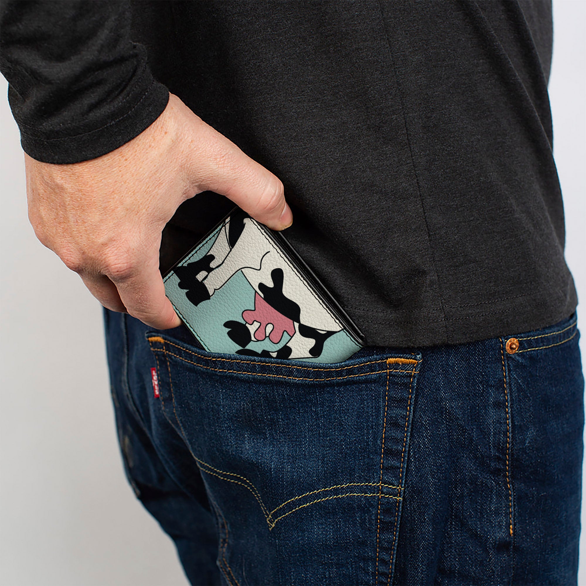 Bi-Fold Wallet - Cow Poops Color Bi-Fold Wallets Buckle-Down