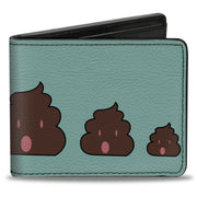 Bi-Fold Wallet - Cow Poops Color Bi-Fold Wallets Buckle-Down