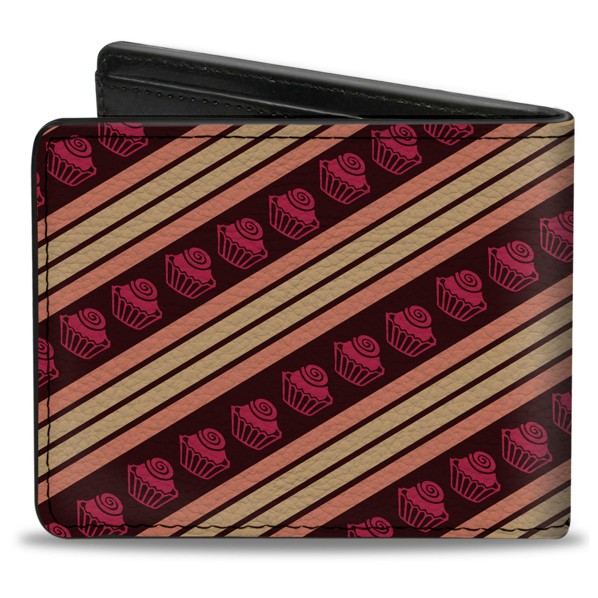 Bi-Fold Wallet - Cupcake Wallpaper Bi-Fold Wallets Buckle-Down