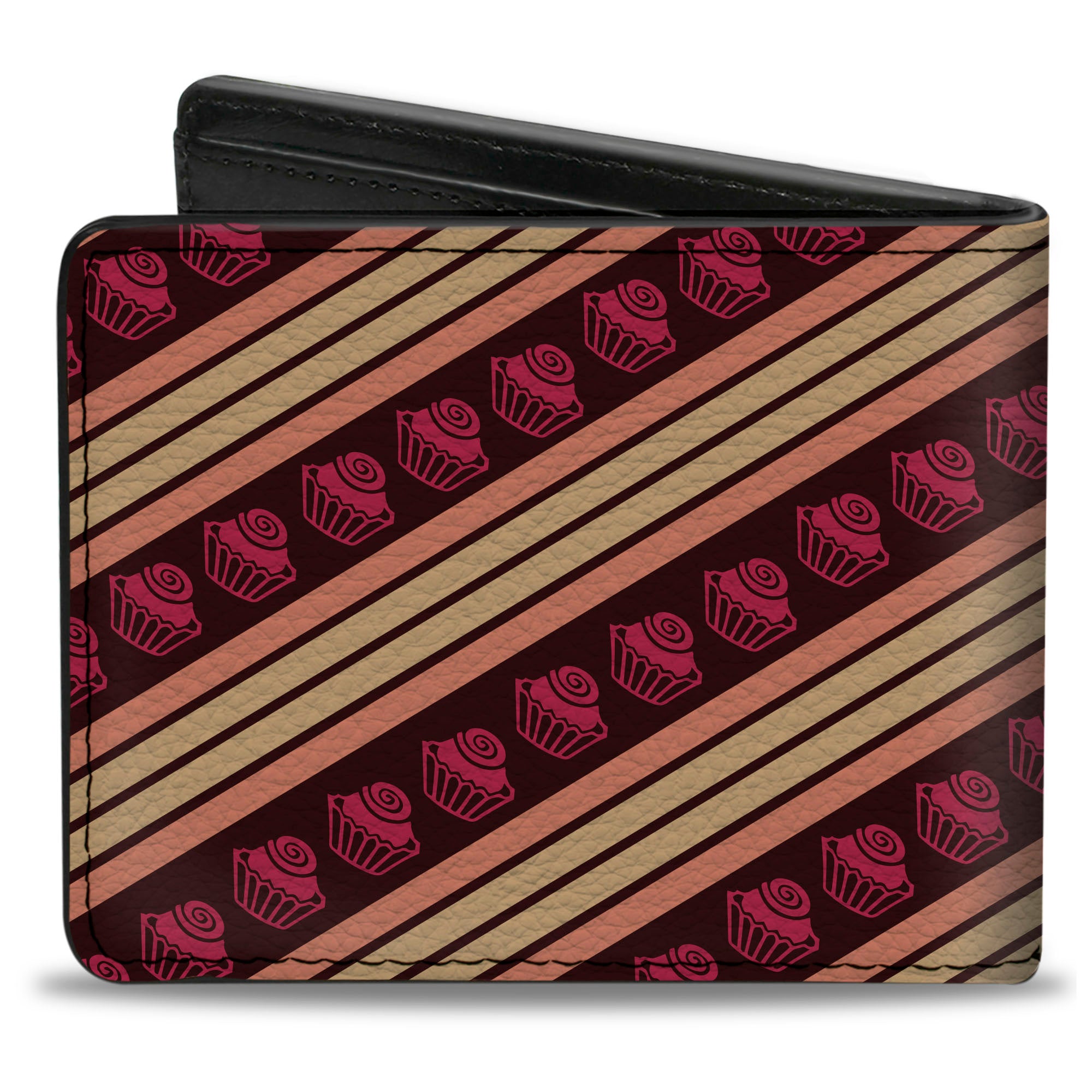 Bi-Fold Wallet - Cupcake Wallpaper Bi-Fold Wallets Buckle-Down