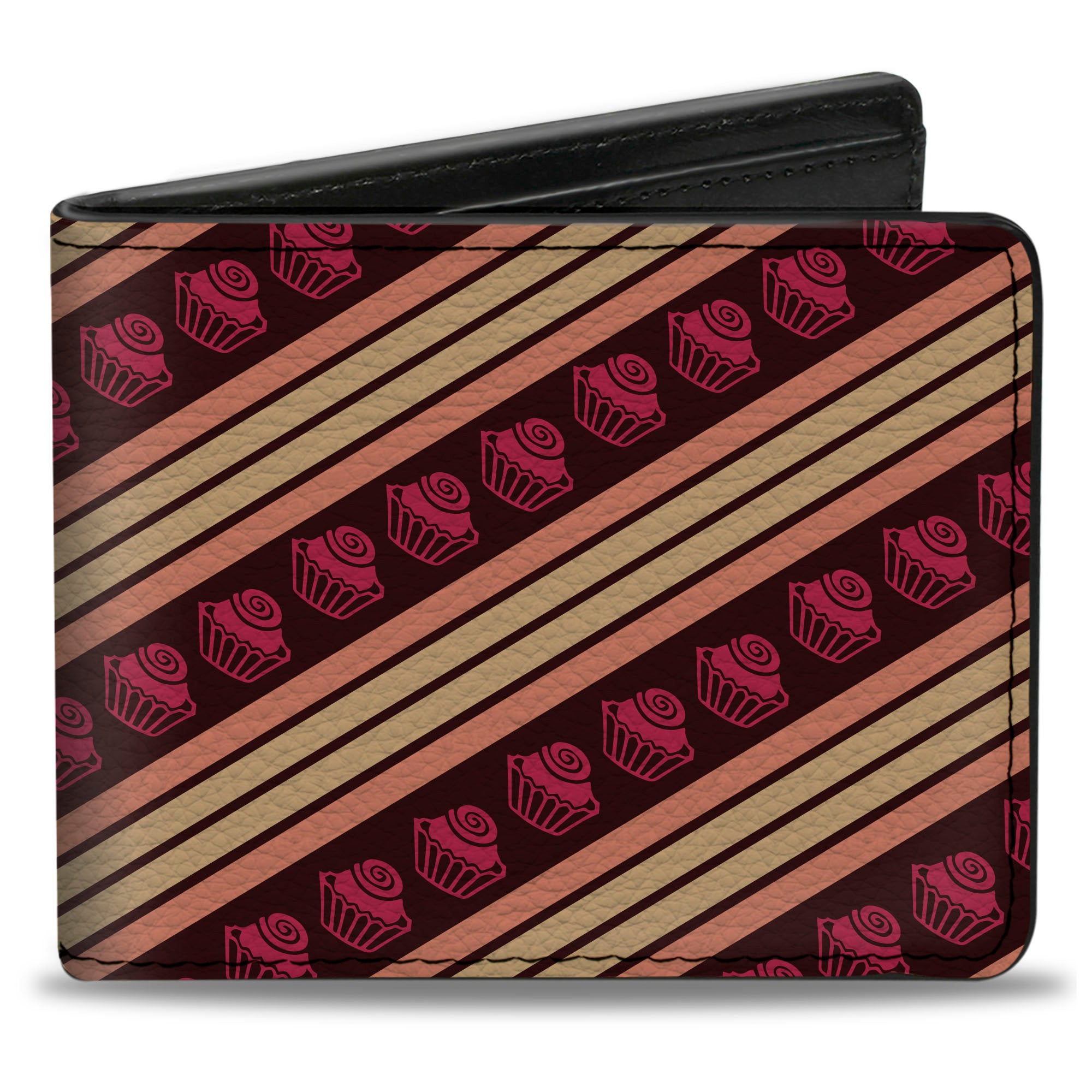Bi-Fold Wallet - Cupcake Wallpaper Bi-Fold Wallets Buckle-Down
