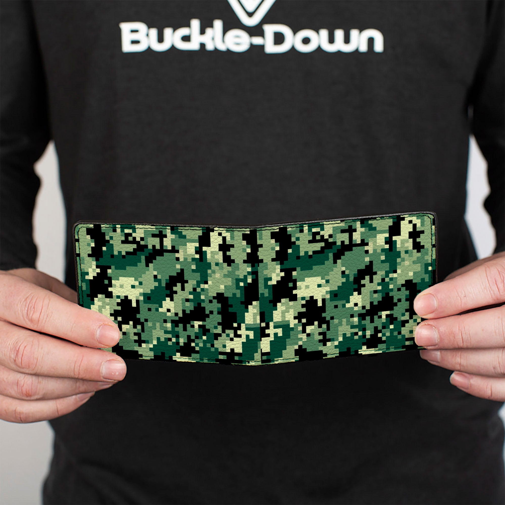 Bi-Fold Wallet - Digital Camo Bi-Fold Wallets Buckle-Down