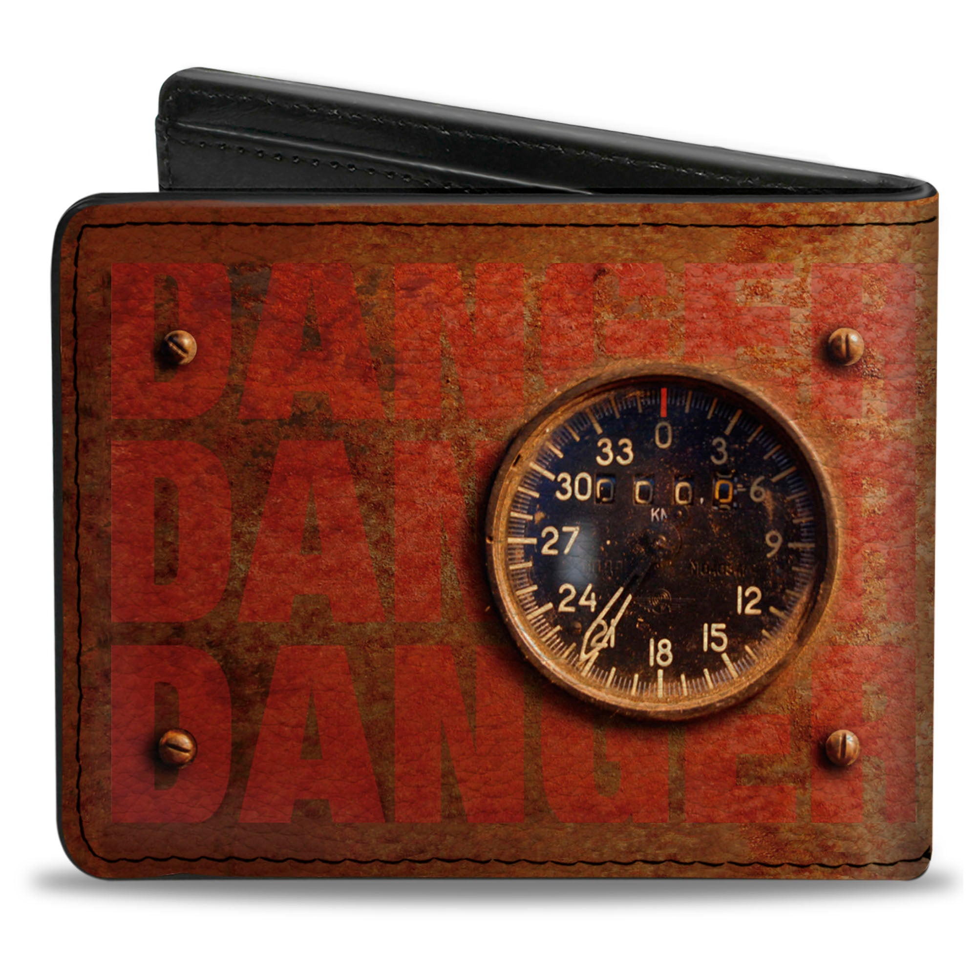 Bi-Fold Wallet - Danger Gauge Bi-Fold Wallets Buckle-Down