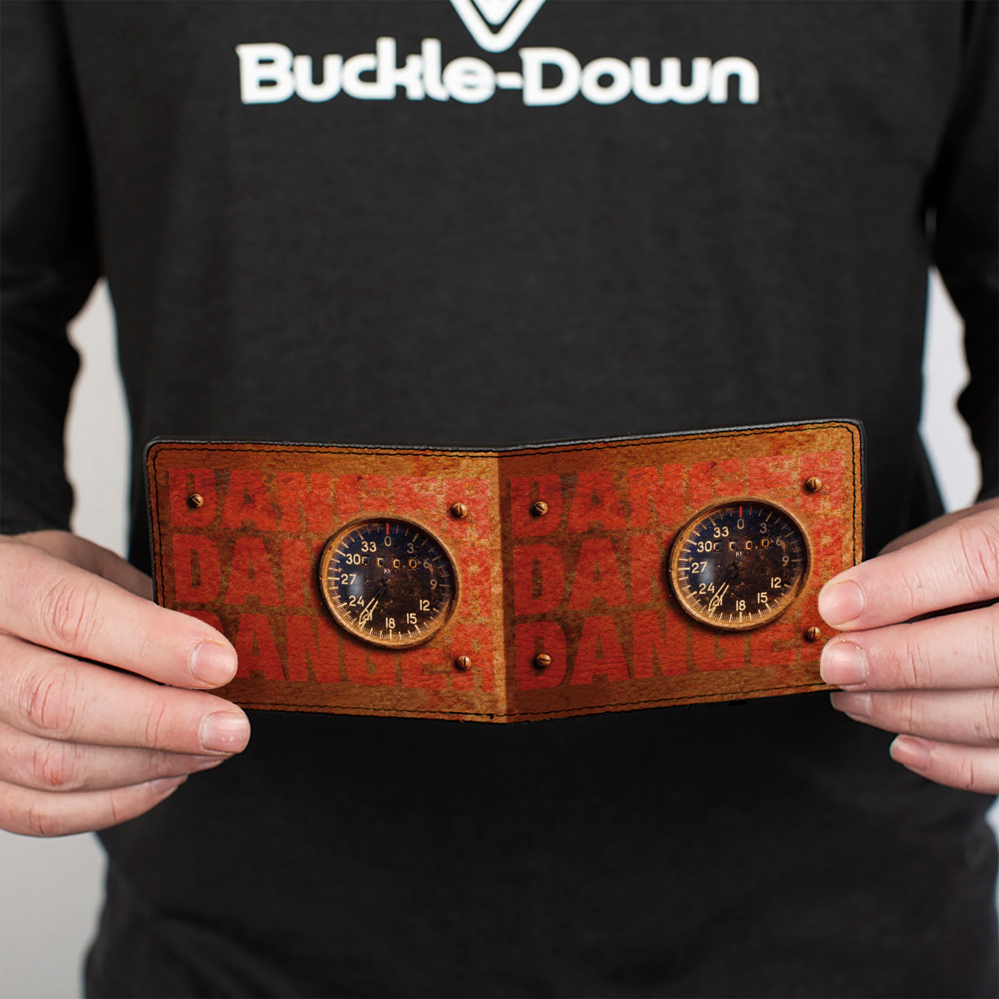 Bi-Fold Wallet - Danger Gauge Bi-Fold Wallets Buckle-Down