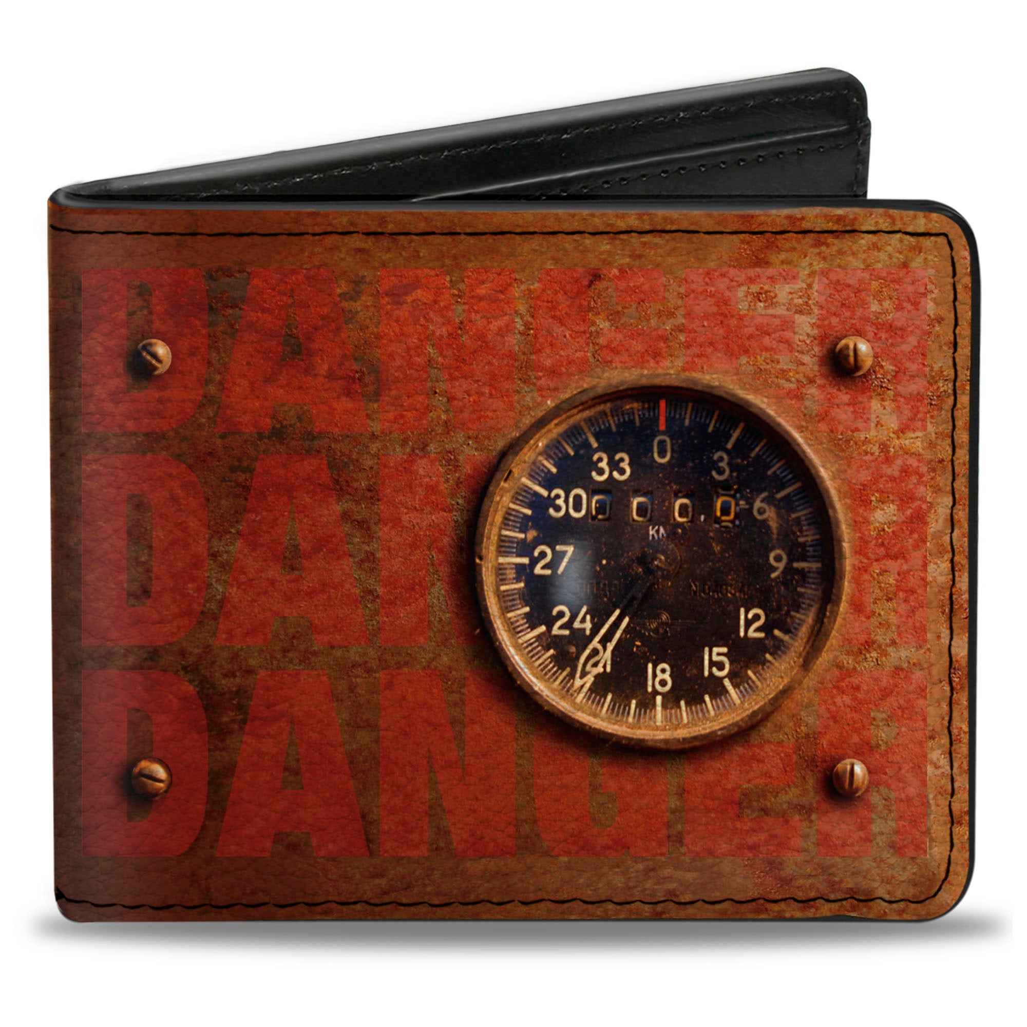 Bi-Fold Wallet - Danger Gauge Bi-Fold Wallets Buckle-Down
