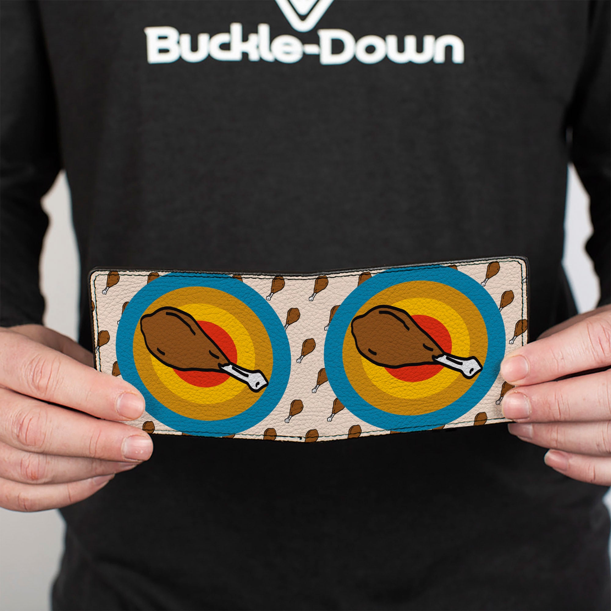 Bi-Fold Wallet - Drumstick Target Bi-Fold Wallets Buckle-Down