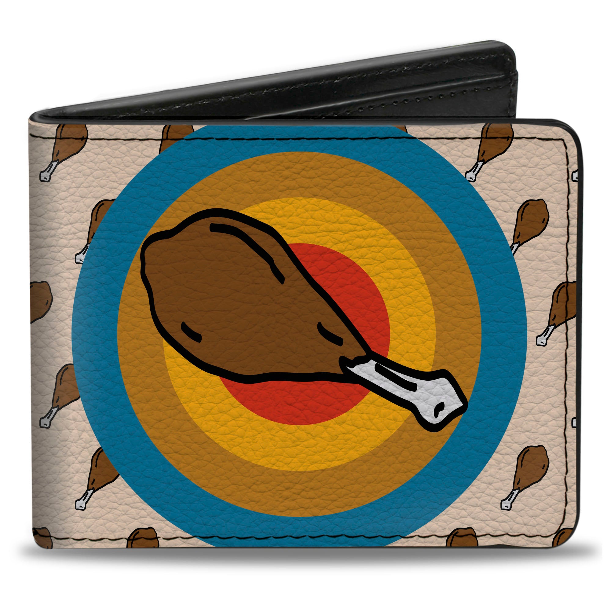 Bi-Fold Wallet - Drumstick Target Bi-Fold Wallets Buckle-Down