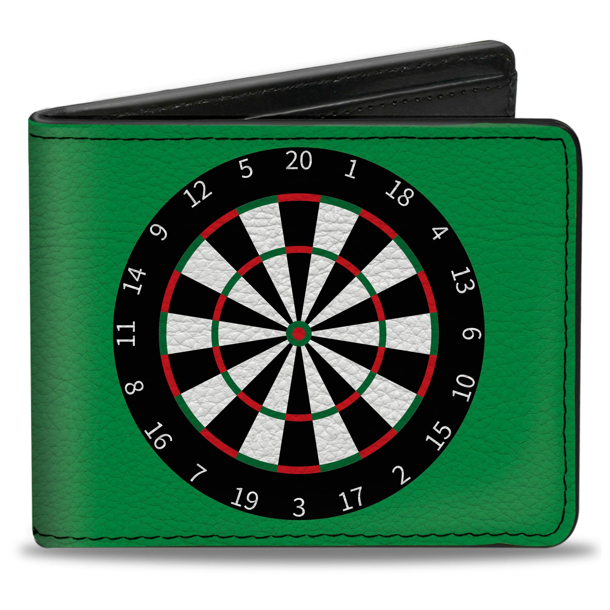 Bi-Fold Wallet - Darts Green Multi Color Bi-Fold Wallets Buckle-Down