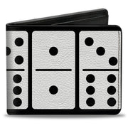 Bi-Fold Wallet - Dominoes Black White Black Bi-Fold Wallets Buckle-Down