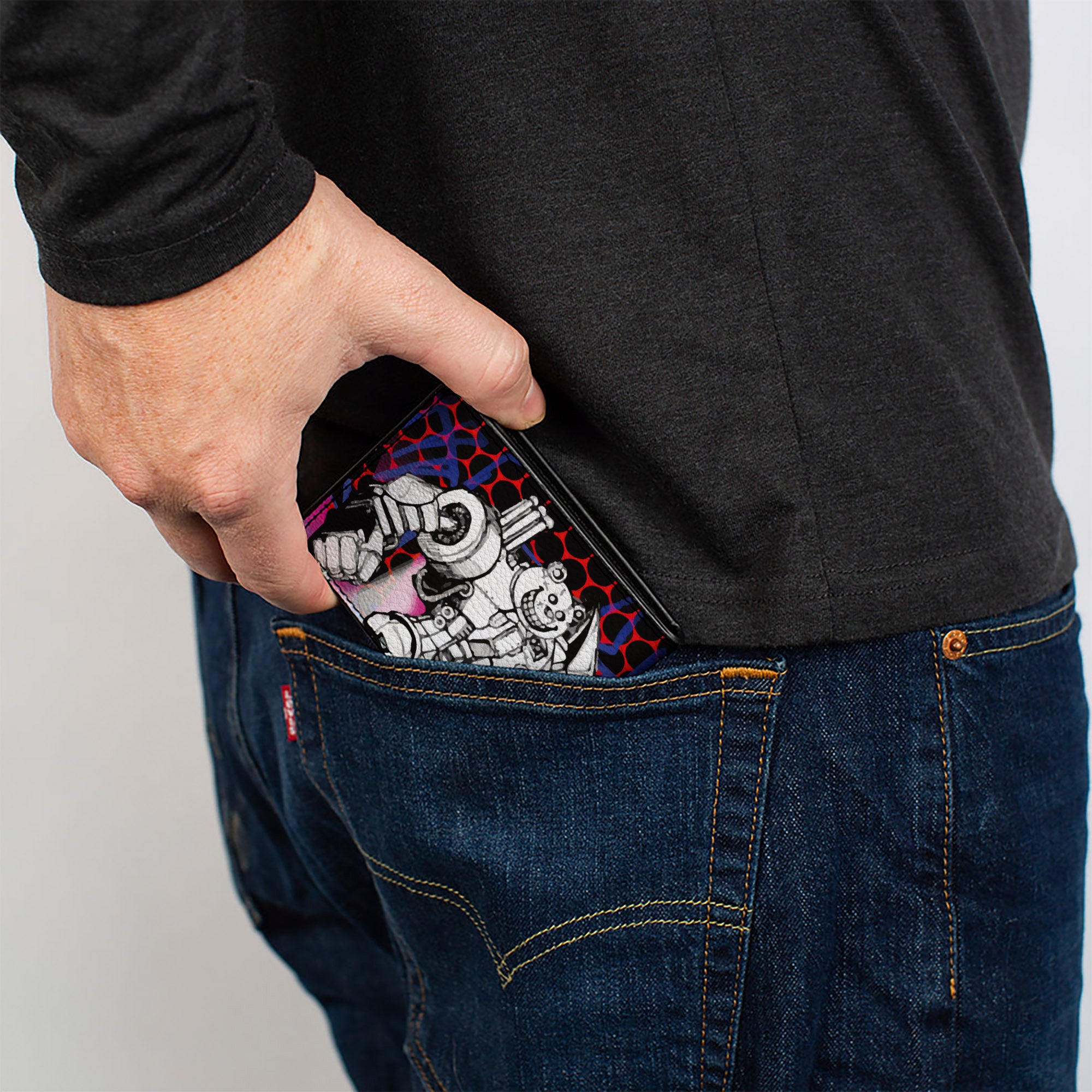 Bi-Fold Wallet - Evoke 2 RoboBear Bi-Fold Wallets Buckle-Down