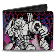 Bi-Fold Wallet - Evoke 2 RoboBear Bi-Fold Wallets Buckle-Down