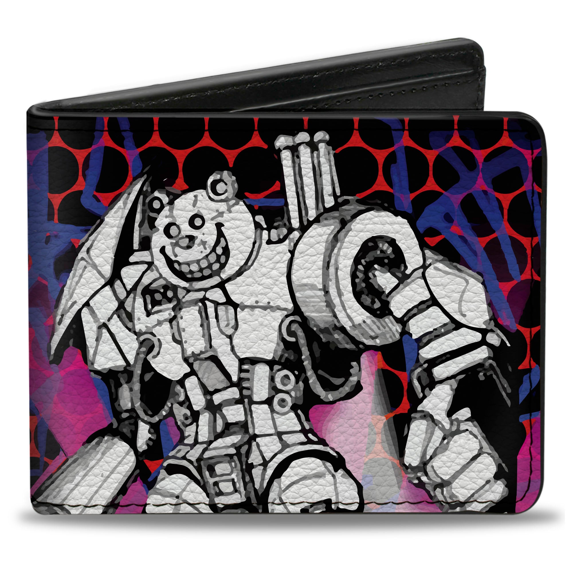 Bi-Fold Wallet - Evoke 2 RoboBear Bi-Fold Wallets Buckle-Down