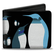 Bi-Fold Wallet - Emperor Penguins Gray Blues Bi-Fold Wallets Buckle-Down