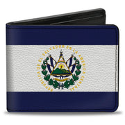 Bi-Fold Wallet - El Salvador Flag Bi-Fold Wallets Buckle-Down